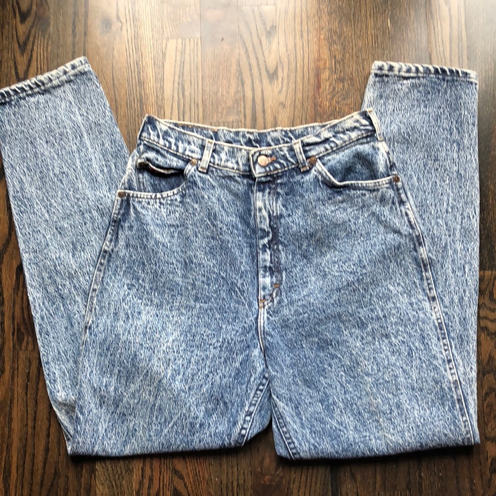 80s High waist Stonewashed Lee Riders